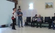 31 марта – 1 апреля 2015 года в г. Душанбе состоялся тренинг «Приверженность антиретровирусной терапии (АРТ), уход и поддержка при ВИЧ-инфекции» с участием 21 представителя общественных организаций. 