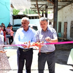 Opening of community based HTC points